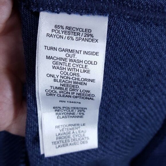 VINEYARD VINES Shirt Jacket Mens Medium Blue Button Up Stretch CALM WATER $198 - Picture 6 of 9